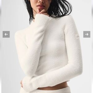 ALO Yoga Snuggle Up Sweater Long Sleeve Xs